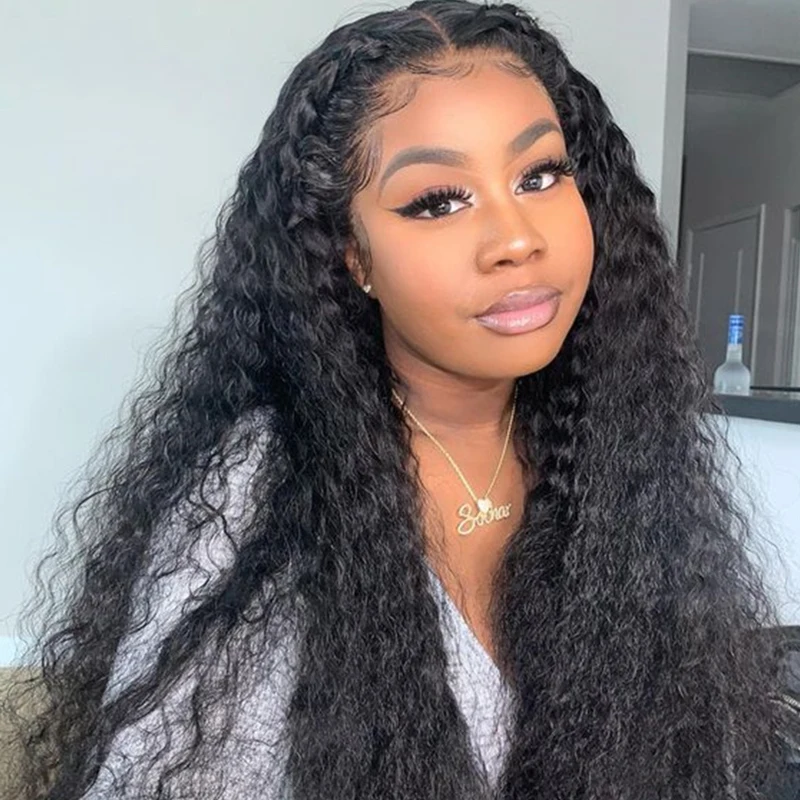 Water Wave Human Hair HD Lace Full Lace Wig Transparent for Black Glueless 100% Brazilian Women 13X4 Lace Front Wig
Water Wave Human Hair HD Lace Full Lace Wig Transparent for Black Glueless 100% Brazilian Women 13X4 Lace Front Wig