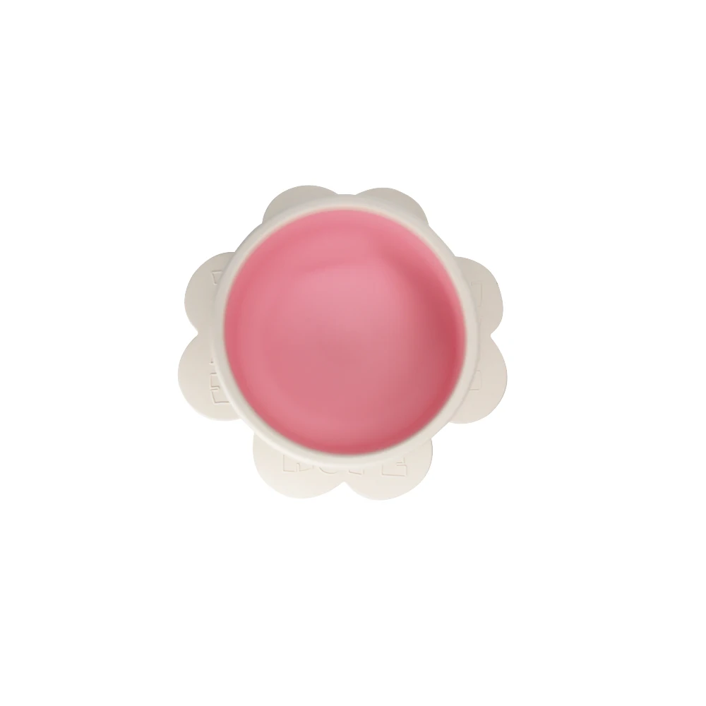 Hot Sale Soup Bowl Round And Clover Food Container Baby Silicone Serving Plates Bowls Silicon Baby Flower Bowls, Beige
Hot Sale Soup Bowl Round And Clover Food Container Baby Silicone Serving Plates Bowls Silicon Baby Flower Bowls, Beige