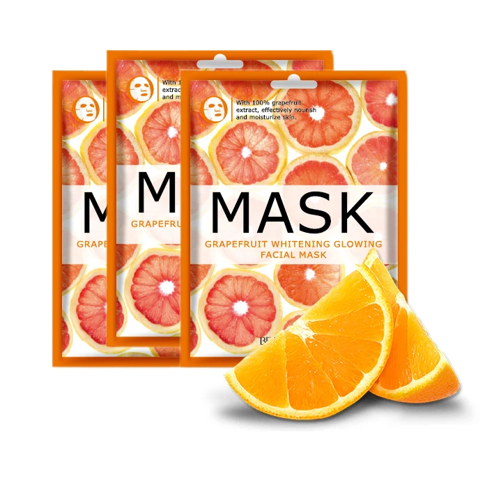 Beauty Skin Mask Moisturizing Brightening Whitening Grapefruit Skin Care Fruit Korean Mask
Beauty Skin Mask Moisturizing Brightening Whitening Grapefruit Skin Care Fruit Korean Mask