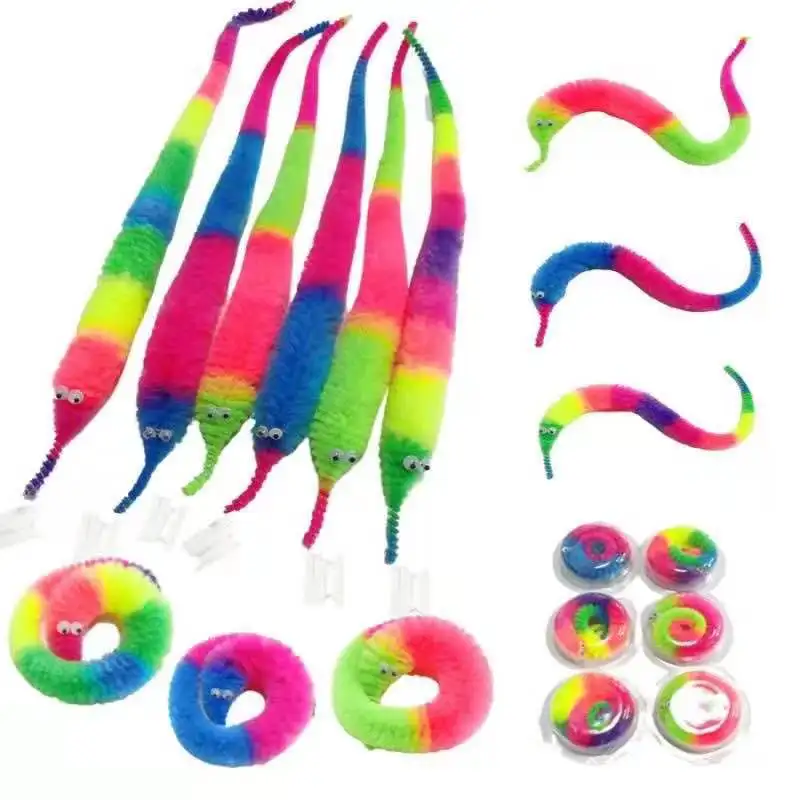2022 Funny Fidget Pack Magic Worm Toy Twist Magic Worm Trick Toy Party Favors Rainbow Magic Cheap Plush Fuzzy Wiggle Twist Worm
2022 Funny Fidget Pack Magic Worm Toy Twist Magic Worm Trick Toy Party Favors Rainbow Magic Cheap Plush Fuzzy Wiggle Twist Worm
