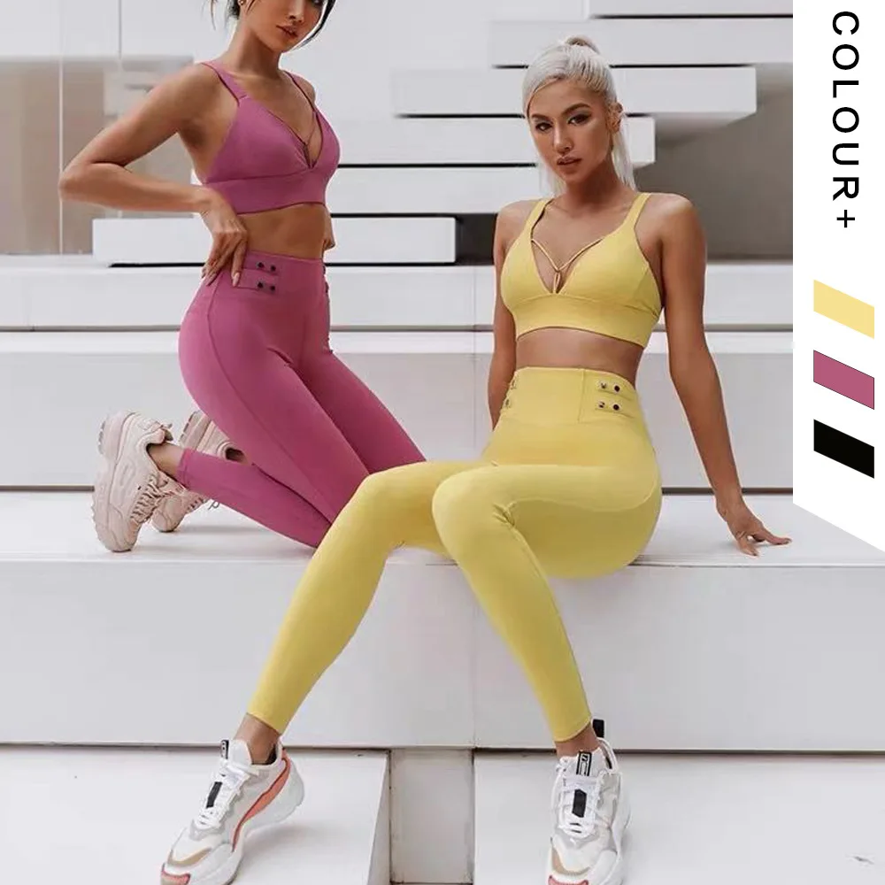 2021 New Summer Running Fitness Bra Tight Tracksuit Women 2 Piece Sportswear Legging Set
2021 New Summer Running Fitness Bra Tight Tracksuit Women 2 Piece Sportswear Legging Set