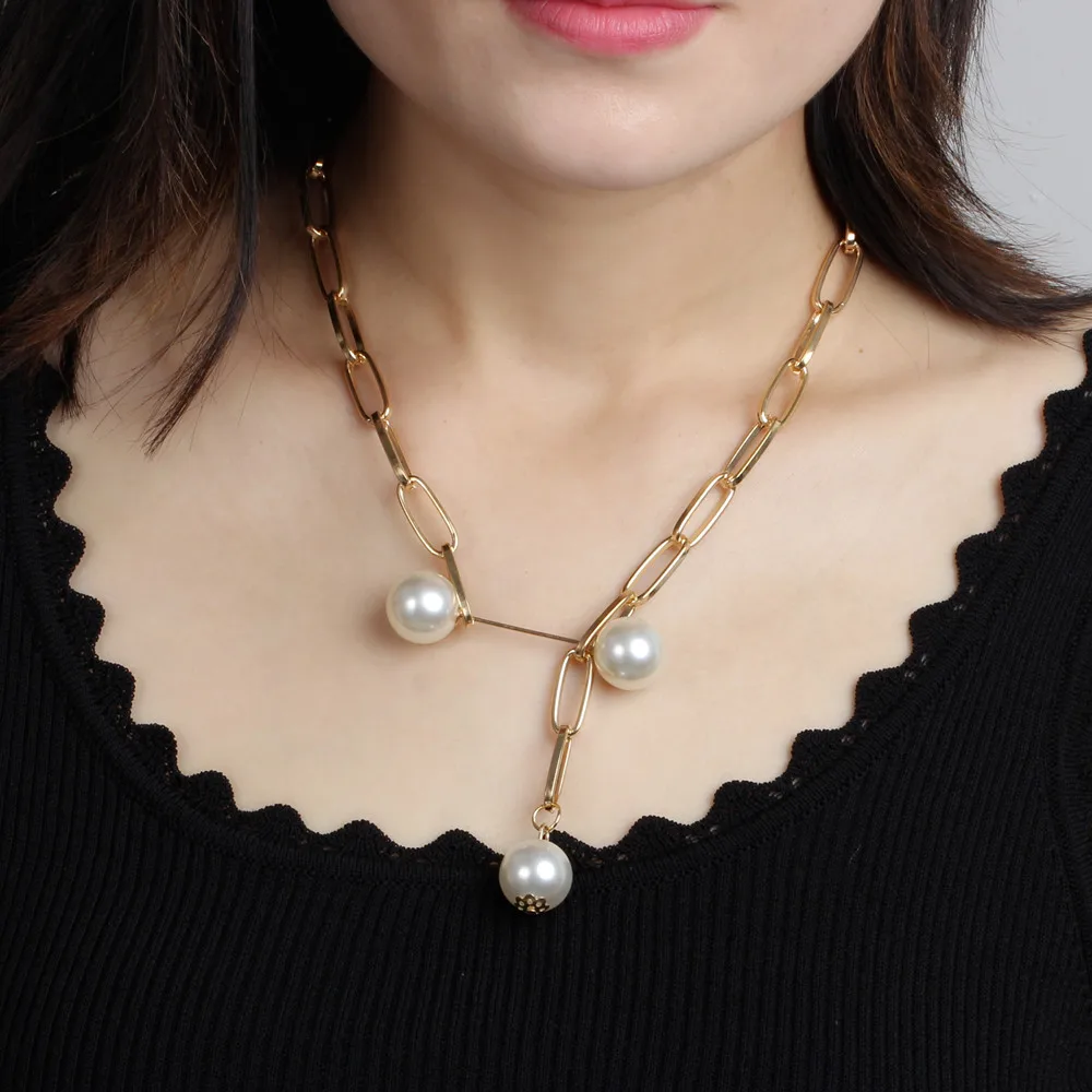 Women Adjustable Gold Long Chain Jewelry Pearl Necklace in Bulk Necklace Women, Gold,silver
Women Adjustable Gold Long Chain Jewelry Pearl Necklace in Bulk Necklace Women, Gold,silver