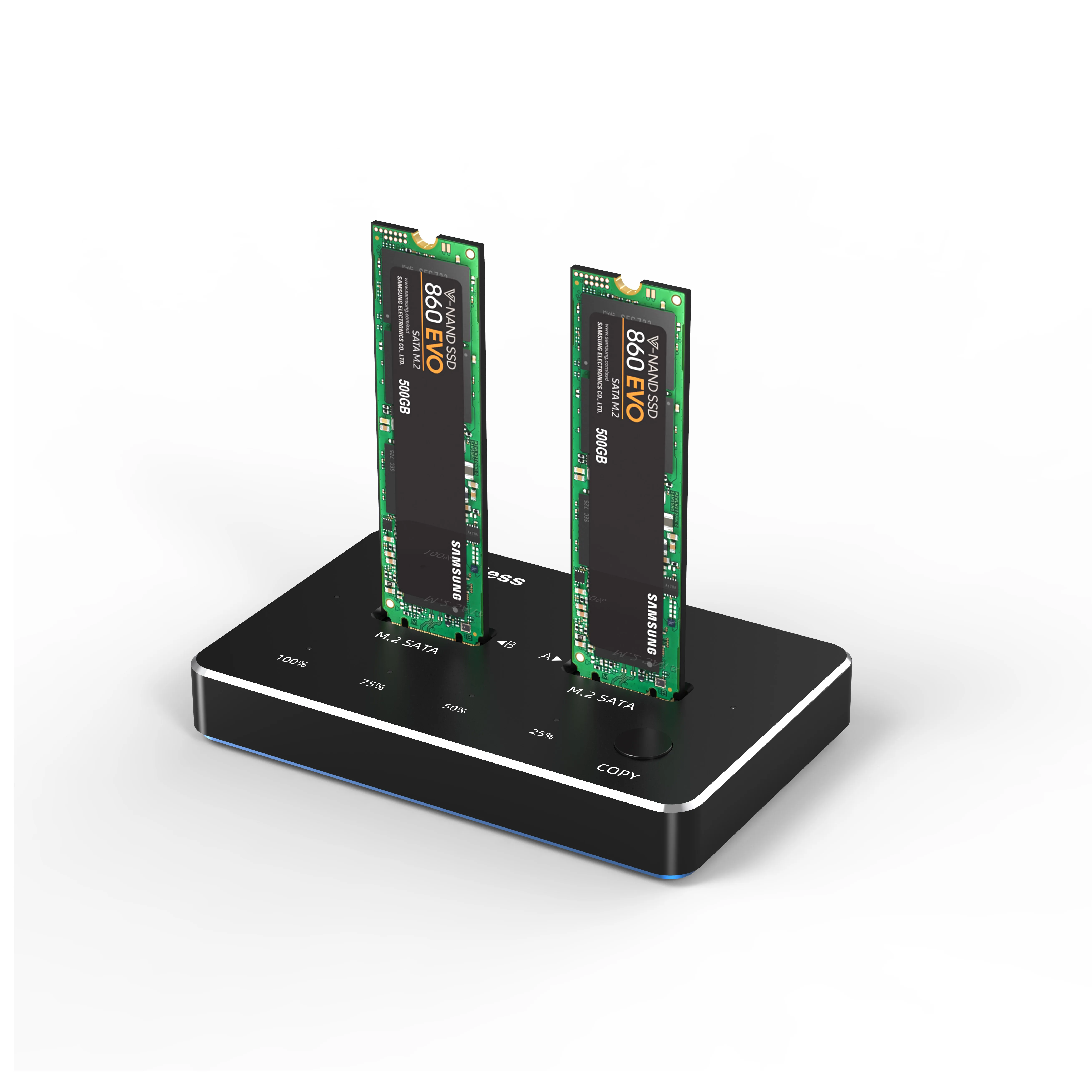 Blueendless Dual-M.2 Sata Ssd Docking Station Clone And Online Reading& Writing M2 To Sata Ssd Adapter M2 Ssd Docking Station
Blueendless Dual-M.2 Sata Ssd Docking Station Clone And Online Reading& Writing M2 To Sata Ssd Adapter M2 Ssd Docking Station