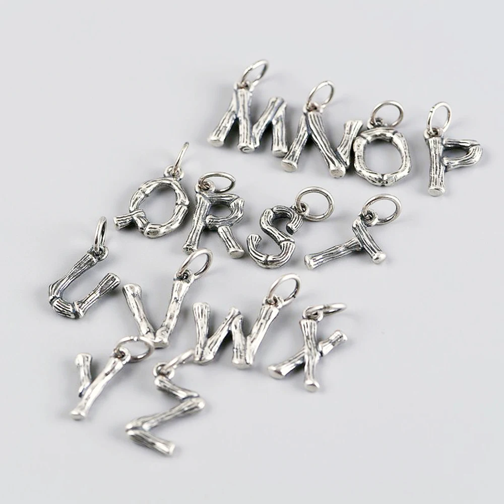 S925 Sterling Silver Vintage Pendant for Men and Women Necklace Pendant English Letter Pendant Jewelry Gift
S925 Sterling Silver Vintage Pendant for Men and Women Necklace Pendant English Letter Pendant Jewelry Gift