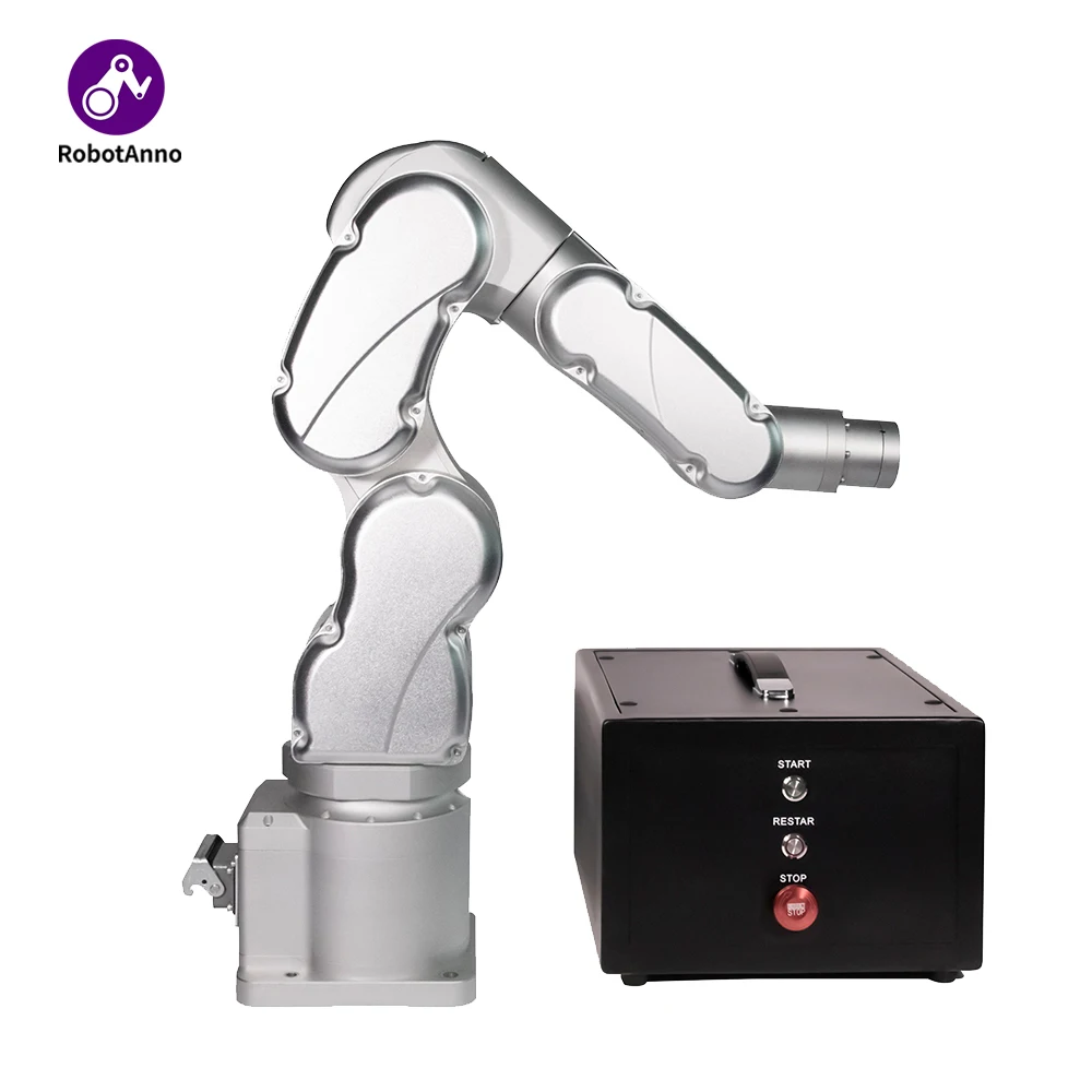 Mini 6-Axis Manipulator Weight 6DOF Manipulator For Handling Product Automatic Mini 6-Axis Manipulator Weight 8KG
Mini 6-Axis Manipulator Weight 6DOF Manipulator For Handling Product Automatic Mini 6-Axis Manipulator Weight 8KG