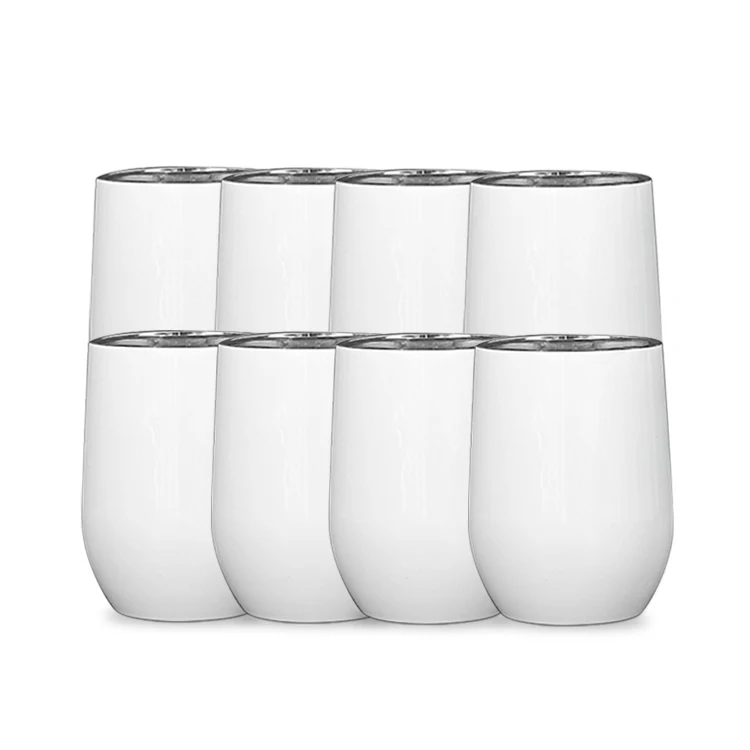 High quality 12 oz stainless steel double wall egg shape sublimation wine tumbler with lid and straw, Customized color
High quality 12 oz stainless steel double wall egg shape sublimation wine tumbler with lid and straw, Customized color