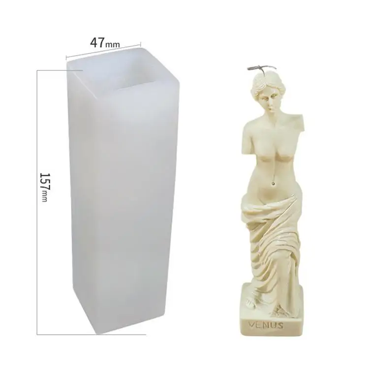 3D Venus Goddess Mold Soap Silicone Mould Art Body Candle Mold Female Candle Silicone Fragrance Handmade Plaster Making Tool
3D Venus Goddess Mold Soap Silicone Mould Art Body Candle Mold Female Candle Silicone Fragrance Handmade Plaster Making Tool