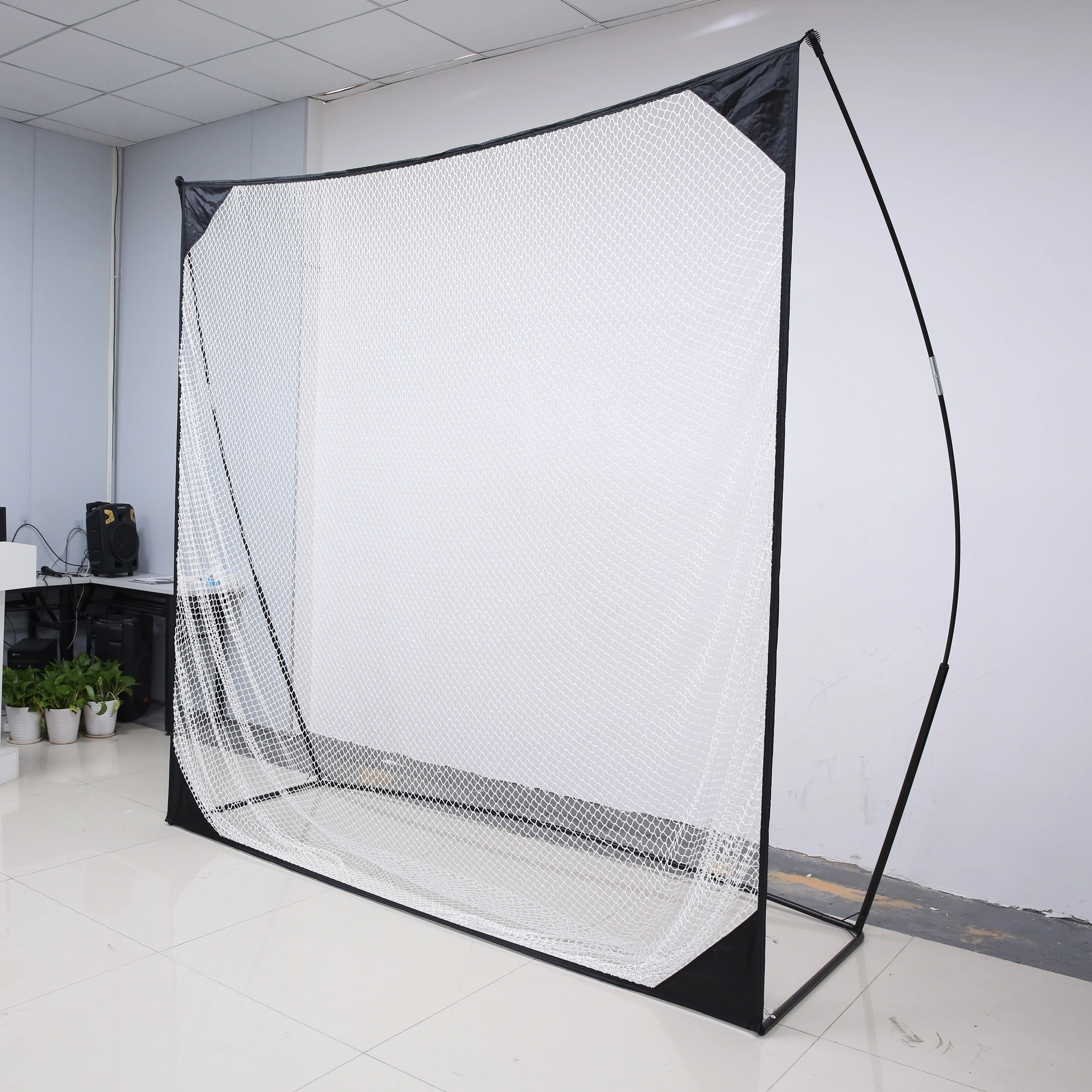 2021 New Arriver Driving Golf Hitting OEM Logo Practice Fiberglass Polyester Net Training Net For Backyard Indoor Outdoor, White and black
2021 New Arriver Driving Golf Hitting OEM Logo Practice Fiberglass Polyester Net Training Net For Backyard Indoor Outdoor, White and black
