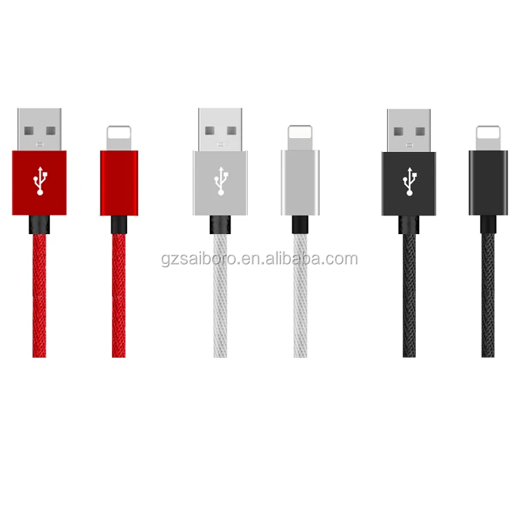 Accessory Fast copper nylon braided usb cables for phones usb charging for apple iphone charger data cable for iphone cable - ANKUX.COM
