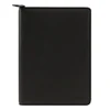 customized a5 leather durable office business portfolio with notepad