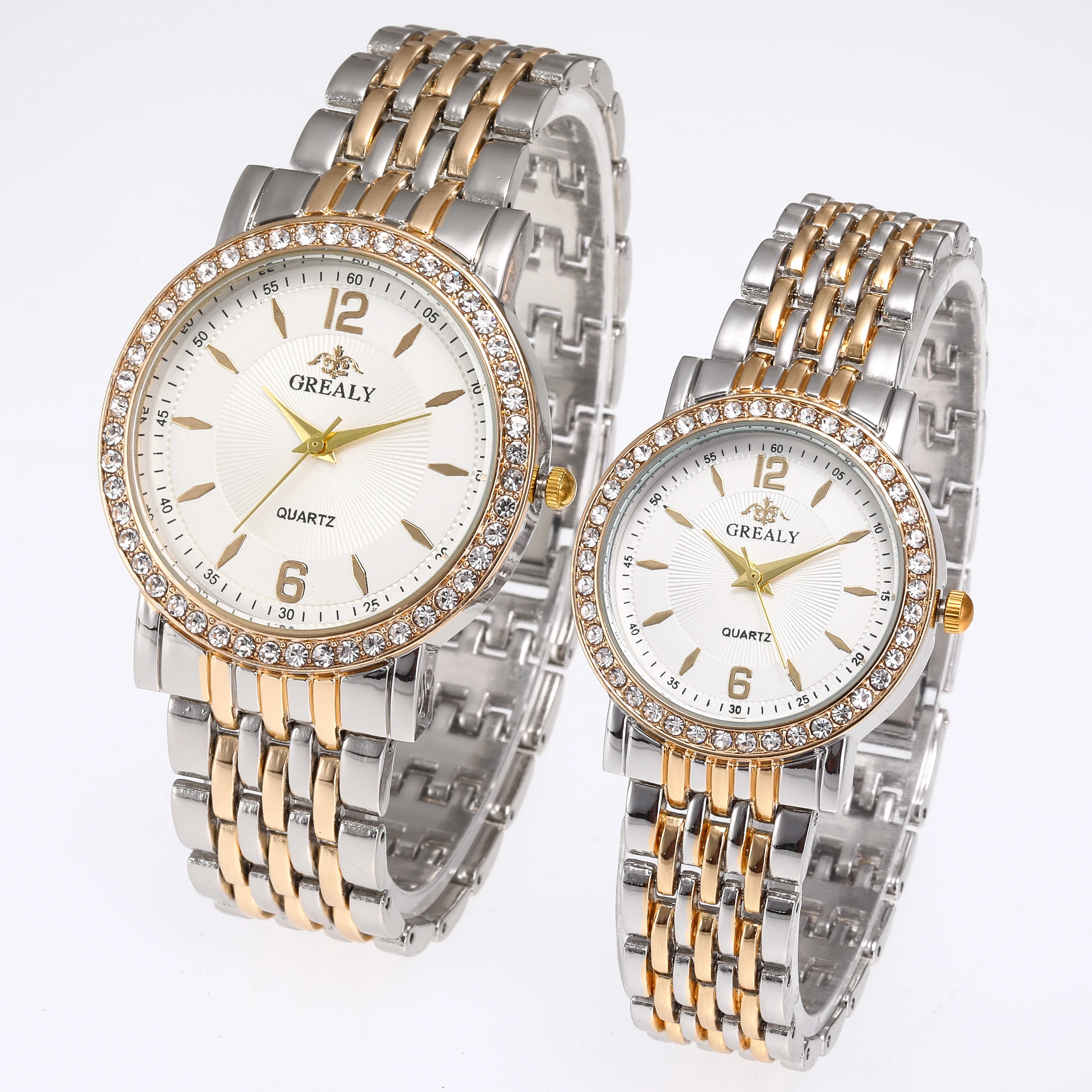 Steel band gold rose gold white steel medium gold watch digital graduated diamond casual fashion business couple watch, 11 colors
Steel band gold rose gold white steel medium gold watch digital graduated diamond casual fashion business couple watch, 11 colors
