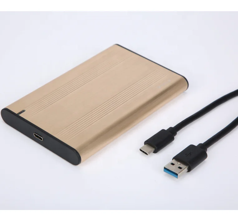 2.5 HDD Case SATA to USB 3.0 Adapter External Hard Drive Enclosure for SSD Disk HDD Box Type C 3.1 Case HD HDD Enclosure, Gold,grey
2.5 HDD Case SATA to USB 3.0 Adapter External Hard Drive Enclosure for SSD Disk HDD Box Type C 3.1 Case HD HDD Enclosure, Gold,grey