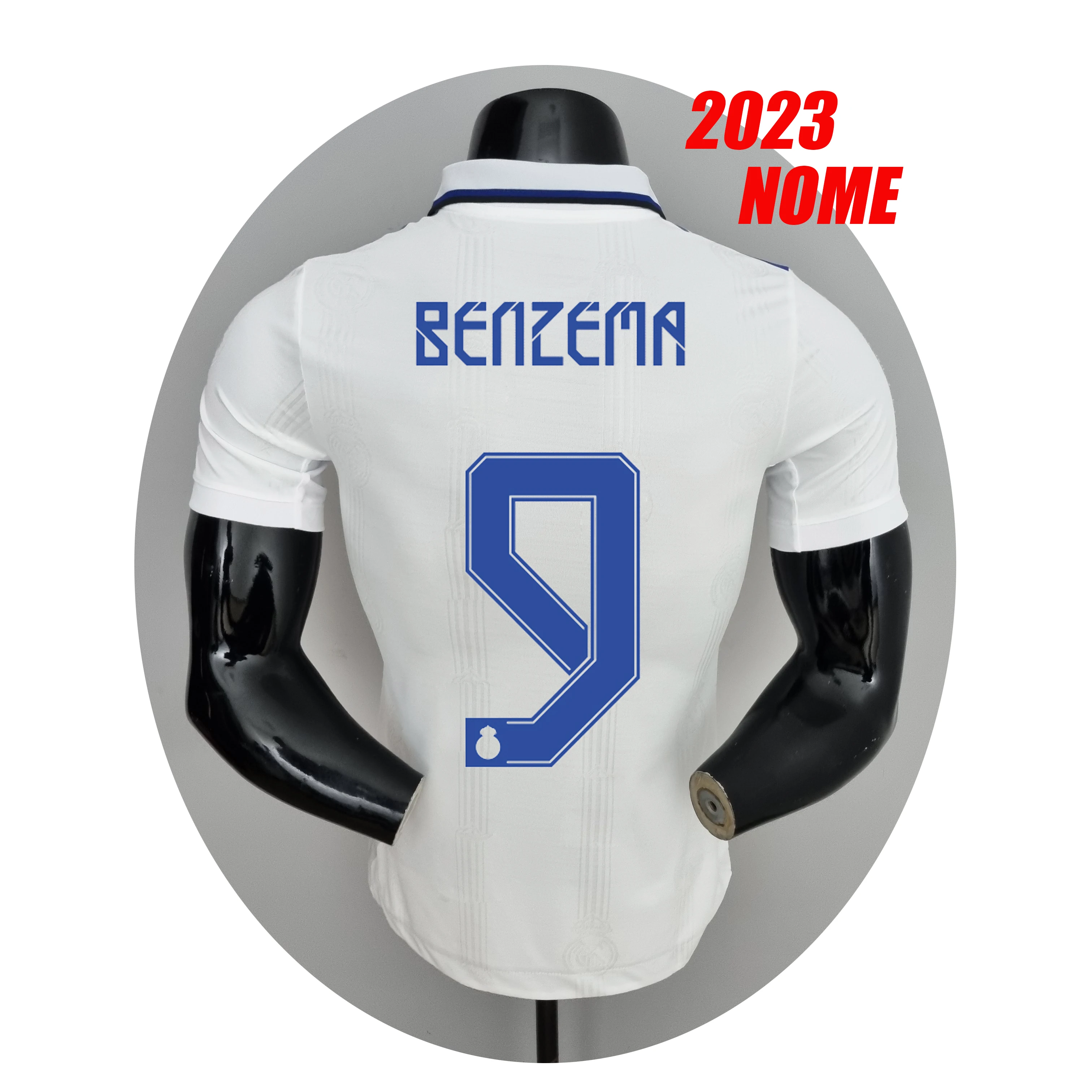 Benzema Soccer Jersey 2022 23 Real Home Football Shirts Men Sports wear madrids Sports Training Uniform Player Version
Benzema Soccer Jersey 2022 23 Real Home Football Shirts Men Sports wear madrids Sports Training Uniform Player Version