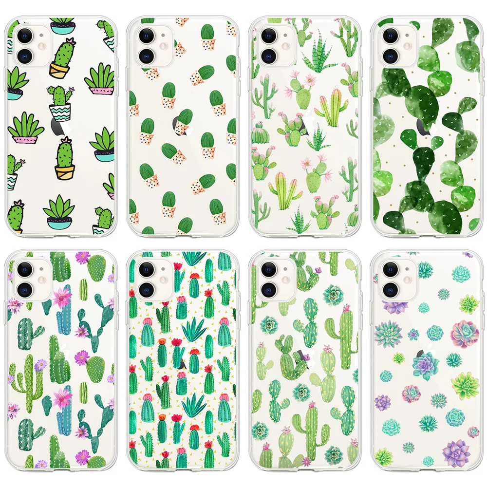 INS Tropical Plant Succulent Green Cactus Mobile Phone Case Soft TPU Cover for iPhone12, Customised
INS Tropical Plant Succulent Green Cactus Mobile Phone Case Soft TPU Cover for iPhone12, Customised