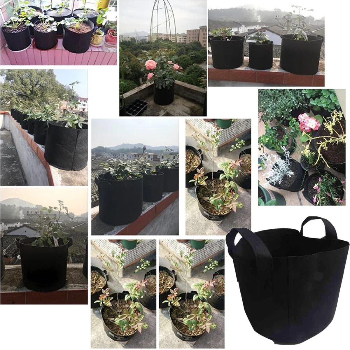Garden Pots Planters felt 20 gallon grow bag