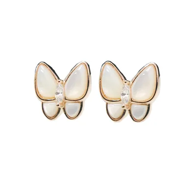 S925 Sterling Silver Butterfly White Shell Earrings Natural Stone White Mother Pearl Dainty Female Earrings For Women Jewelry, As picture ,many color
S925 Sterling Silver Butterfly White Shell Earrings Natural Stone White Mother Pearl Dainty Female Earrings For Women Jewelry, As picture ,many color