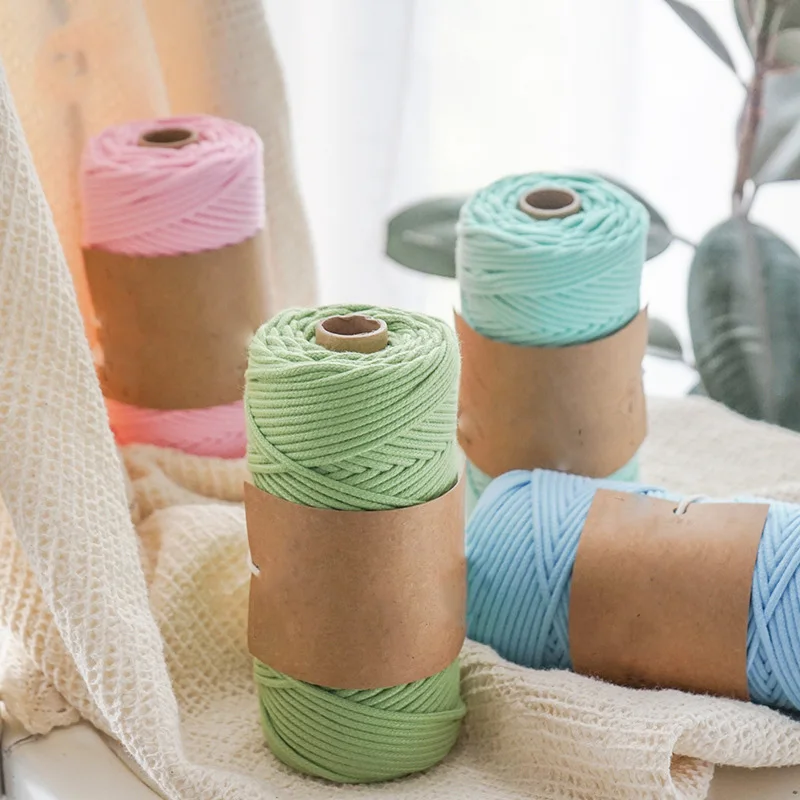 3mm Excellent Quality Colorful Core-Spun Polyester Rope Decorative Macrame Cord, Multi color
3mm Excellent Quality Colorful Core-Spun Polyester Rope Decorative Macrame Cord, Multi color