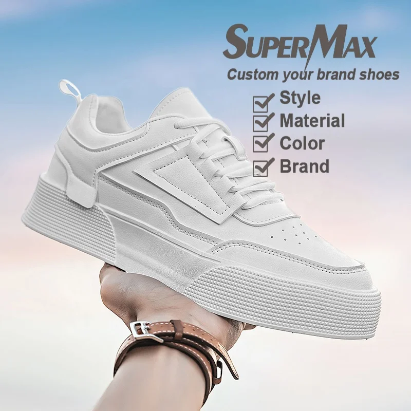 Men's Casual Shoes Fashion Men Non-slip Outdoor Sports Shoes Breathable Running Sneakers Custom Masculino Flat White Shoes
Men's Casual Shoes Fashion Men Non-slip Outdoor Sports Shoes Breathable Running Sneakers Custom Masculino Flat White Shoes