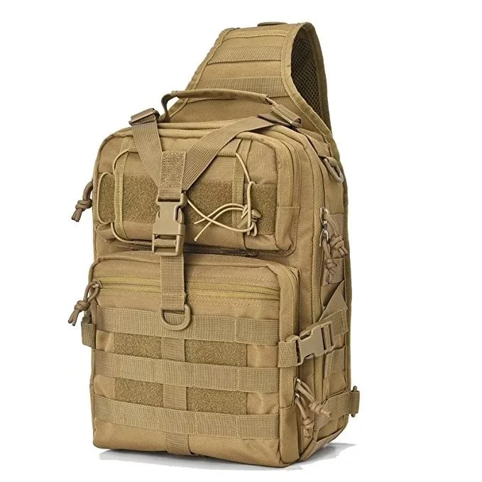 2021 Wholesale waterproof tactical military crossbody sling bag college bags for men
2021 Wholesale waterproof tactical military crossbody sling bag college bags for men