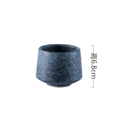 Navy 180ml Japanese Coffee Mug Stoneware Handmade Water Cup Ceramic Tea Cup, As pictures
Navy 180ml Japanese Coffee Mug Stoneware Handmade Water Cup Ceramic Tea Cup, As pictures