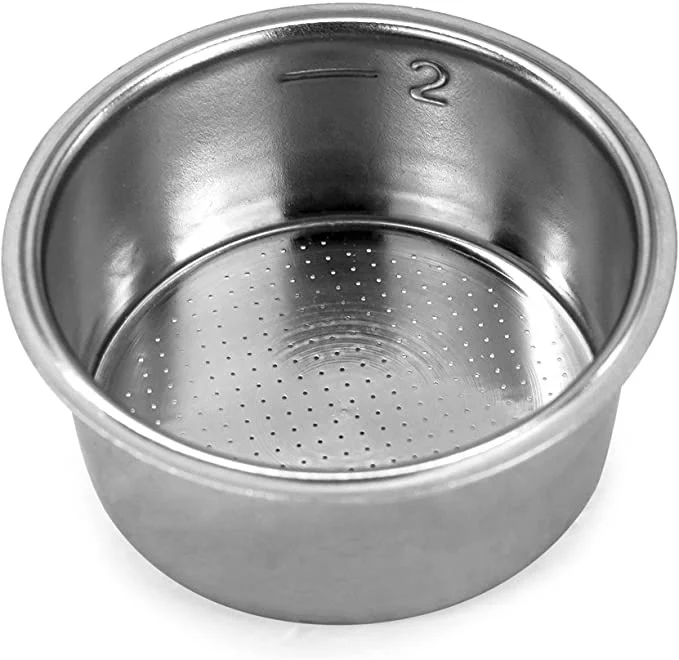 Coffee 51mm Filter Espresso Basket 51mm Stainless Steel Double Cup Powder Bowl Reusable Replacement For Delonghi Portafilter
Coffee 51mm Filter Espresso Basket 51mm Stainless Steel Double Cup Powder Bowl Reusable Replacement For Delonghi Portafilter