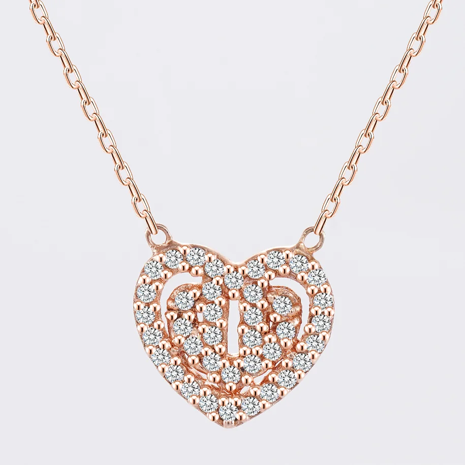 2021 New Fashion Luxury Heart Jewelry Pendant Charm Women 925 sterling silver heart necklaces
2021 New Fashion Luxury Heart Jewelry Pendant Charm Women 925 sterling silver heart necklaces