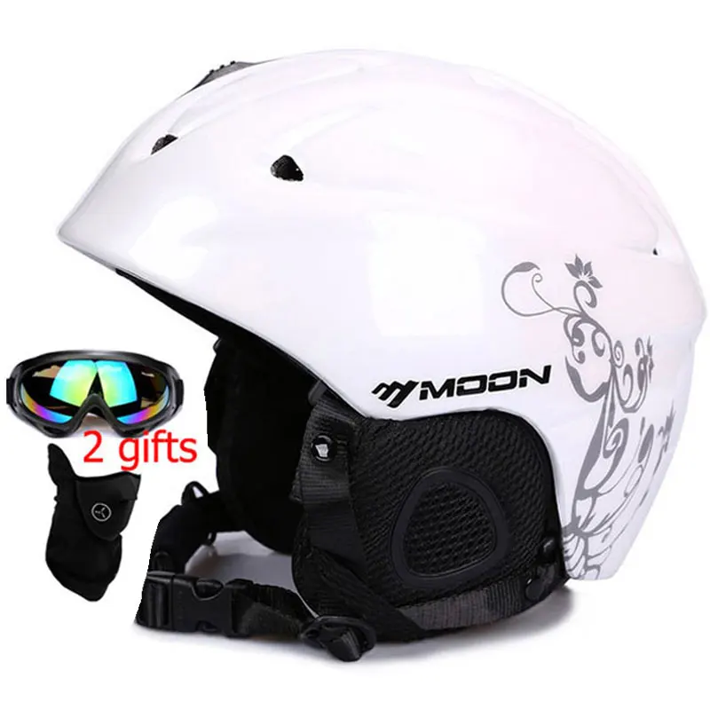 MOON MS86 Skiing Helmet Snowboard Helmet Winter adults Skateboard Equipment Sports Safety snow Ski Helmet Men Women with goggles
MOON MS86 Skiing Helmet Snowboard Helmet Winter adults Skateboard Equipment Sports Safety snow Ski Helmet Men Women with goggles
