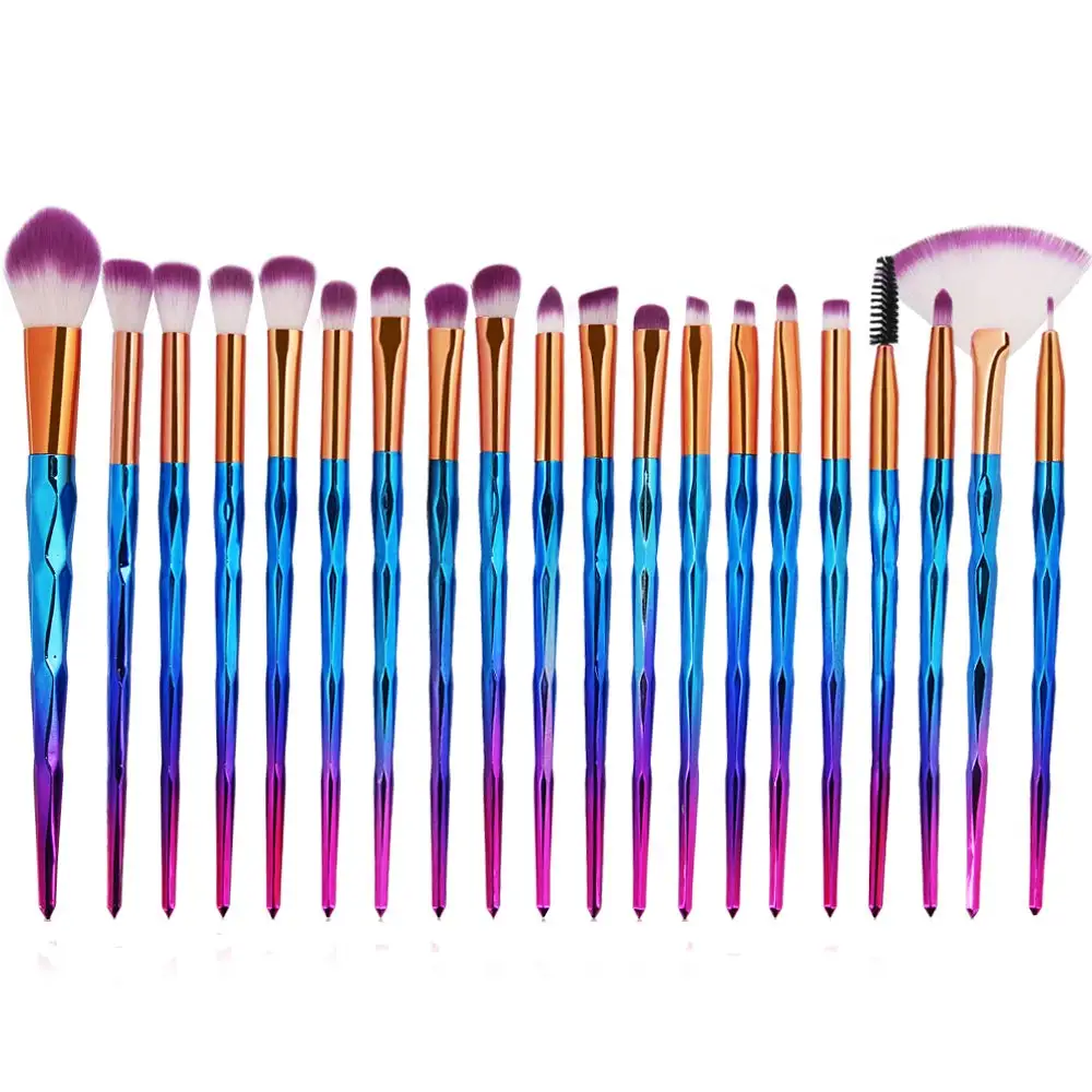Make your own brand Colorful Glitter Makeup brush set 20pcs Shiny Crystal diamond makeup brush set, Customlized
Make your own brand Colorful Glitter Makeup brush set 20pcs Shiny Crystal diamond makeup brush set, Customlized