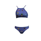 Split two piece embroidery swimwear&beachwear women sexy bikini sets