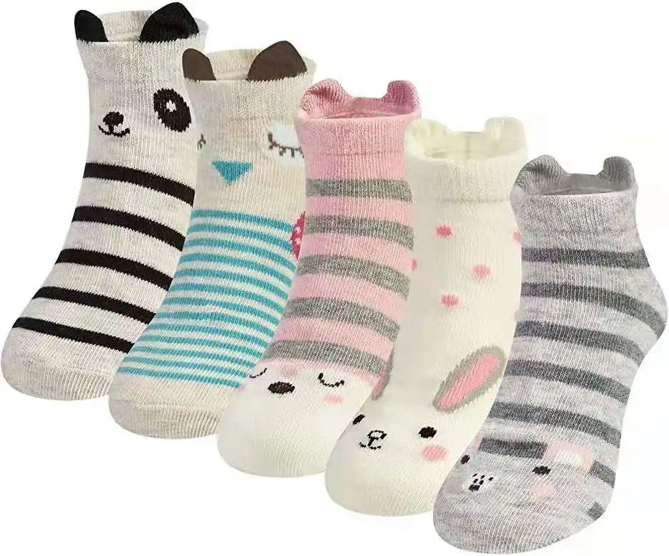 Amazon Girls Socks 5 pairs Kids Cotton Ankle Socks with Cute Animal Pattern Crew Socks ,5-11 Years
Amazon Girls Socks 5 pairs Kids Cotton Ankle Socks with Cute Animal Pattern Crew Socks ,5-11 Years