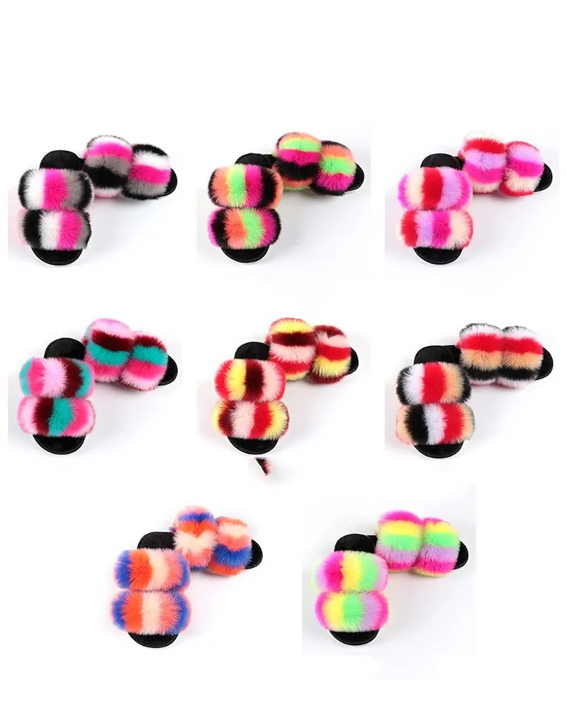 Racoon Printed Plush Winter Furry Platform New Multi Color Mink Slippers For Women Fur
Racoon Printed Plush Winter Furry Platform New Multi Color Mink Slippers For Women Fur