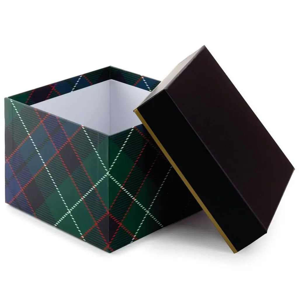luxury custom logo made cardboard customizable printing square