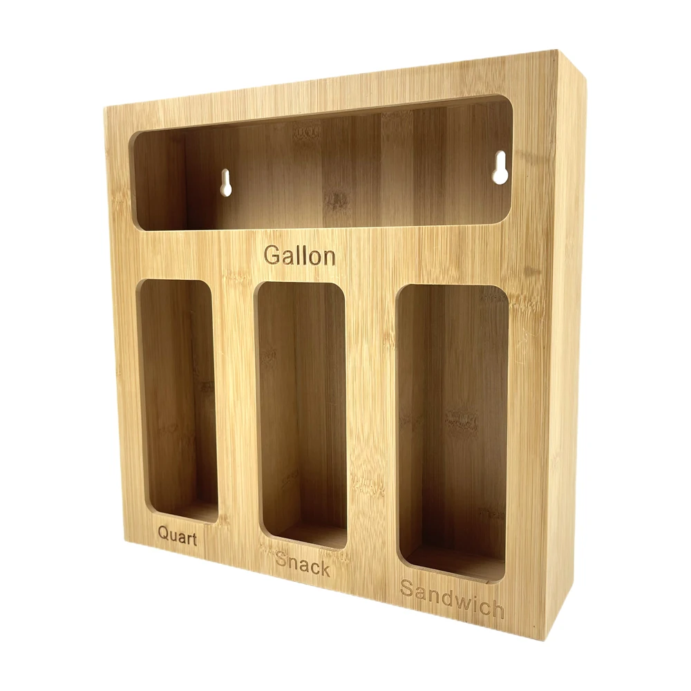 DS997 Kitchen Drawer Organizer Food Containers Baggie Dispenser Bamboo Food Storage Bag Holders
DS997 Kitchen Drawer Organizer Food Containers Baggie Dispenser Bamboo Food Storage Bag Holders