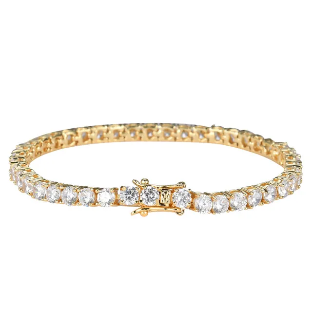 Hot Selling Brass Mirco Tennis CZ Bracelet Two Size For Choose, Gold/ silver 
Hot Selling Brass Mirco Tennis CZ Bracelet Two Size For Choose, Gold/ silver
