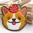 Patches Embroidery Patch 2020 Dog Printed Chenille Patches For Clothing Custom Embroidered Patches