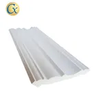 Hot ornaments high density decorative white ceiling flooring pu border mouldings line design