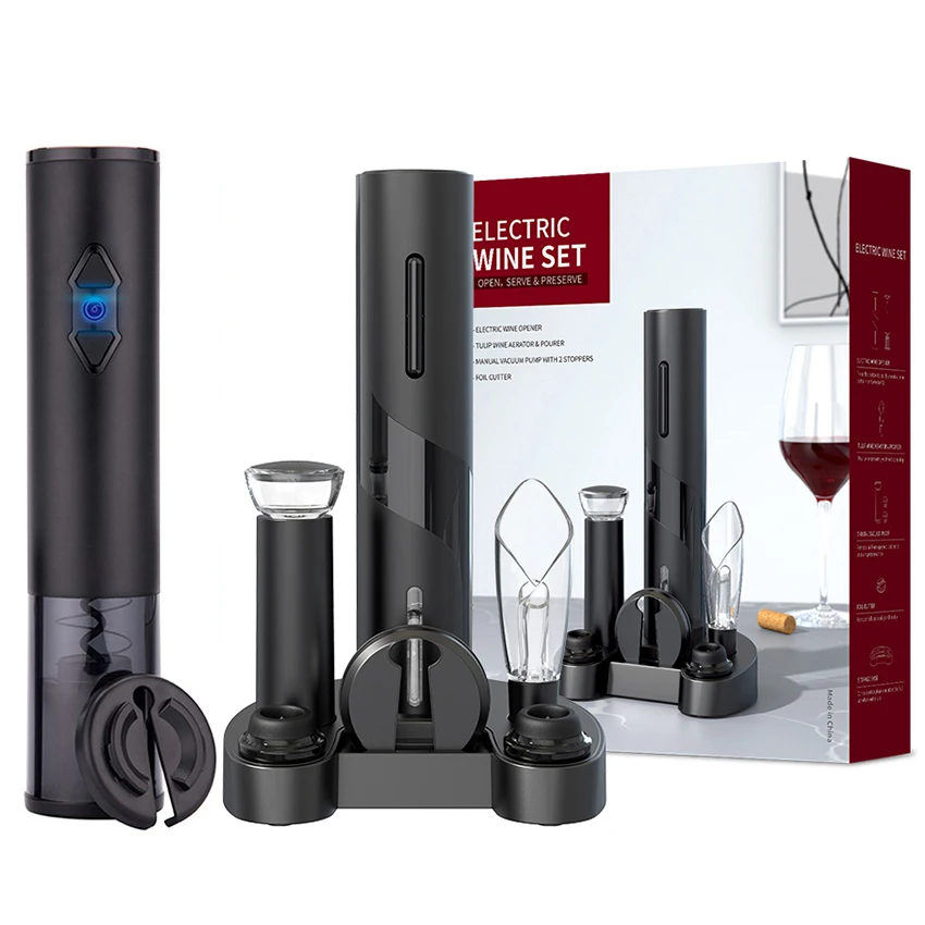 Best Selling Products in Amazon Red Wine Gifts Battery Operated Automatic Cordless Electric Wine Bottle Opener, Red/silver/blue
Best Selling Products in Amazon Red Wine Gifts Battery Operated Automatic Cordless Electric Wine Bottle Opener, Red/silver/blue