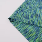 fabric cloth manufacturer factory stretch yarn dyed single jersey polar fleece for activewear