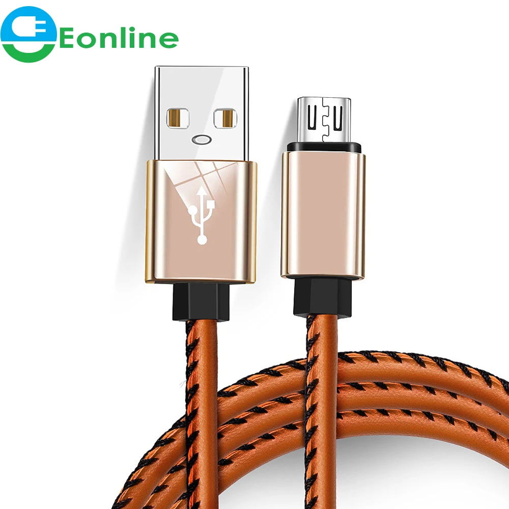 Eonline Leather USB Cable Sync Data Charging Cable For 11Pro XS Samsung Galaxy S10 S9 S8 Note10 9 Huawei Xiaomi, Black , white , red , blue , brown
Eonline Leather USB Cable Sync Data Charging Cable For 11Pro XS Samsung Galaxy S10 S9 S8 Note10 9 Huawei Xiaomi, Black , white , red , blue , brown