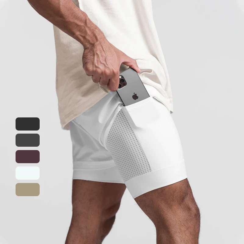Custom Logo 2 in 1 double layer breathable mesh lining Nylon Sport Running Gym Men's Shorts for men
Custom Logo 2 in 1 double layer breathable mesh lining Nylon Sport Running Gym Men's Shorts for men