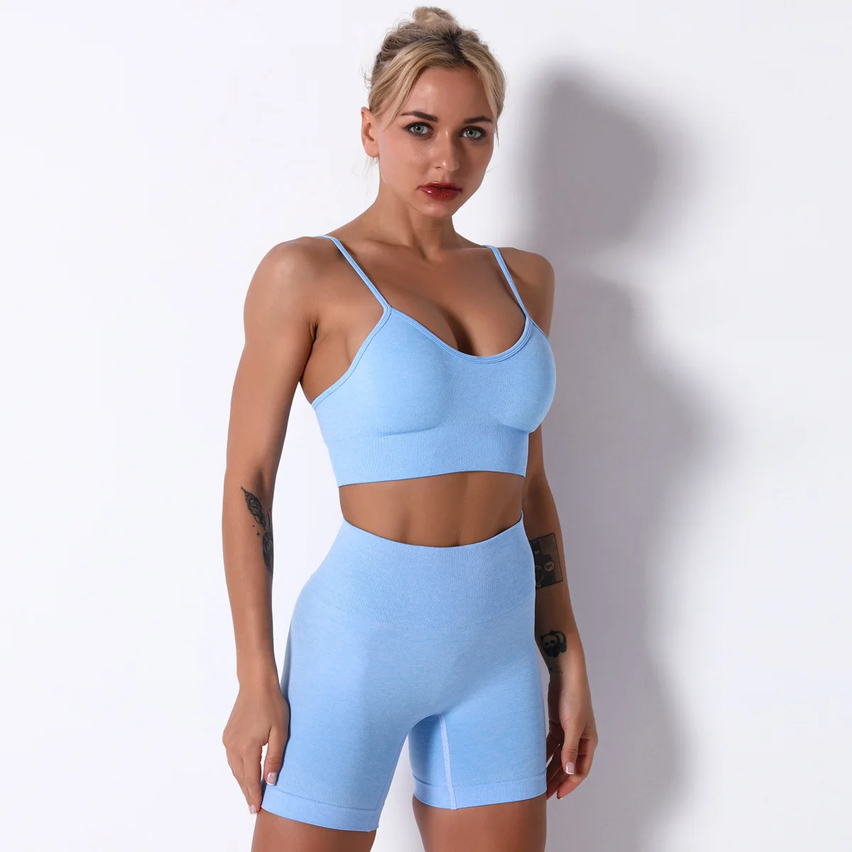 2021 Women Outfit Breathable Two Piece Sport Jogging Sets Clothing Woman Biker Ladies Short 2 Two Piece Set Outfit, Seven colors
2021 Women Outfit Breathable Two Piece Sport Jogging Sets Clothing Woman Biker Ladies Short 2 Two Piece Set Outfit, Seven colors