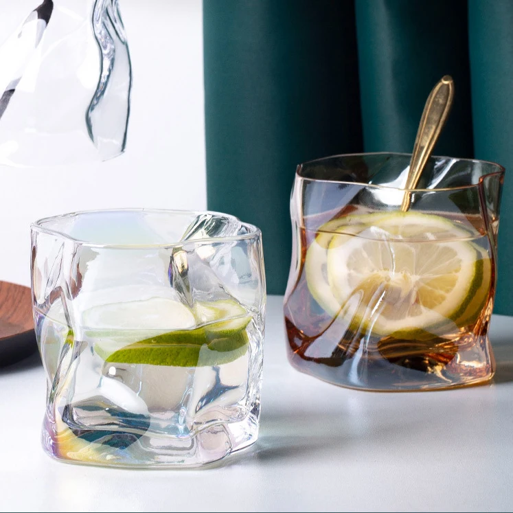 Creative colored drinking glass cups Hotel mugs European-style crystal stemless wine glasses original colored glass, Stocked
Creative colored drinking glass cups Hotel mugs European-style crystal stemless wine glasses original colored glass, Stocked
