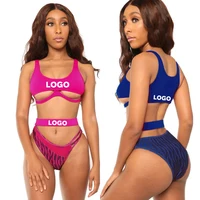 Free Shipping Top Fashion Logo Print Hollow Front Sexy Bikini Girl Sexy Girls' Bikini Custom Design
Free Shipping Top Fashion Logo Print Hollow Front Sexy Bikini Girl Sexy Girls' Bikini Custom Design