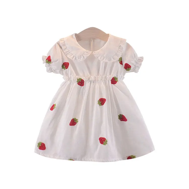 Summer Baby Dress Wholesale Cute Kids Collar Dress Strawberry Vestido Blanco Bebe1 Readymade Stylish Baby Girl Summer Dress, Habillement petit fill kids rouge 8ans dresses habill ensembles mariee
Summer Baby Dress Wholesale Cute Kids Collar Dress Strawberry Vestido Blanco Bebe1 Readymade Stylish Baby Girl Summer Dress, Habillement petit fill kids rouge 8ans dresses habill ensembles mariee
