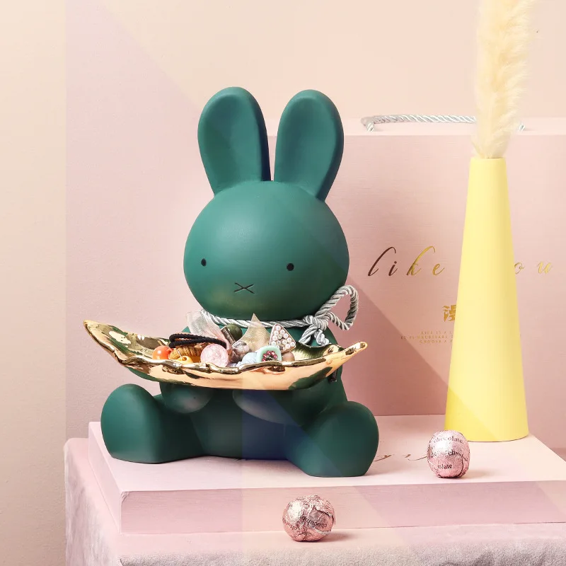 Creative cute rabbit decoration shoe cabinet storage tray light luxury decoration wedding Valentine's day gift, Picture
Creative cute rabbit decoration shoe cabinet storage tray light luxury decoration wedding Valentine's day gift, Picture