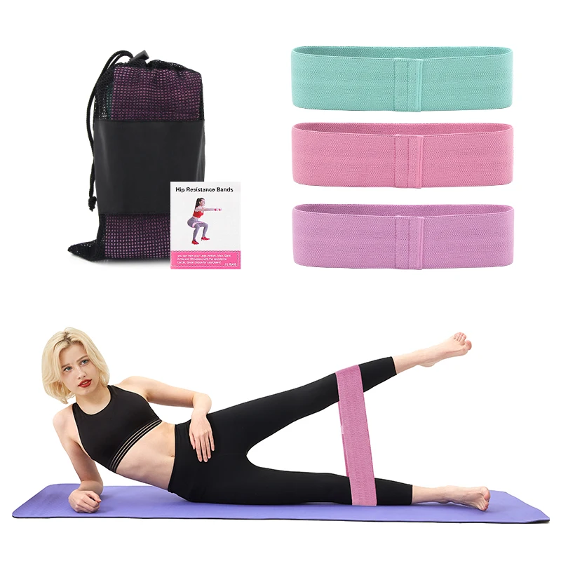Wholesale resistance bands thigh weighted workout resist band fabric resistance bands, Can be customized to regular color
Wholesale resistance bands thigh weighted workout resist band fabric resistance bands, Can be customized to regular color