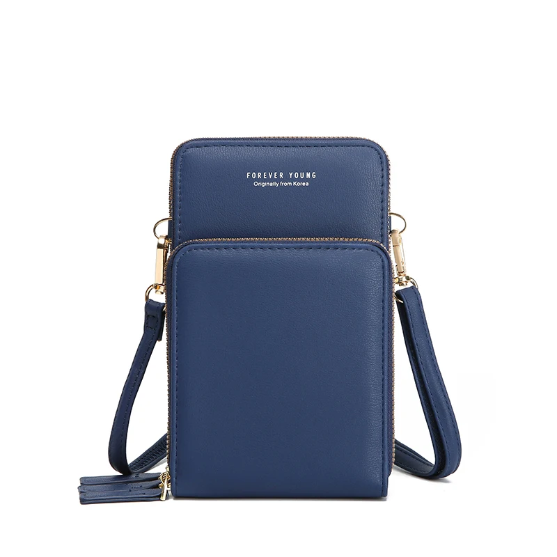 Multifunctional one-shoulder messenger small change key bag screen mobile phone bag, Black, blue, red, yellow
Multifunctional one-shoulder messenger small change key bag screen mobile phone bag, Black, blue, red, yellow