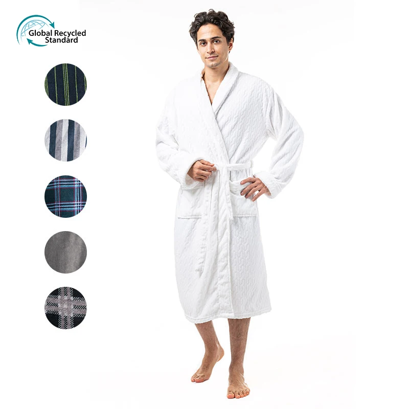 Cylinder Packaging Men WomenTerry Cloth Robe Pyjamas Polyester Flannel Fleece Hommes Terry Recycled Bathrobe
Cylinder Packaging Men WomenTerry Cloth Robe Pyjamas Polyester Flannel Fleece Hommes Terry Recycled Bathrobe
