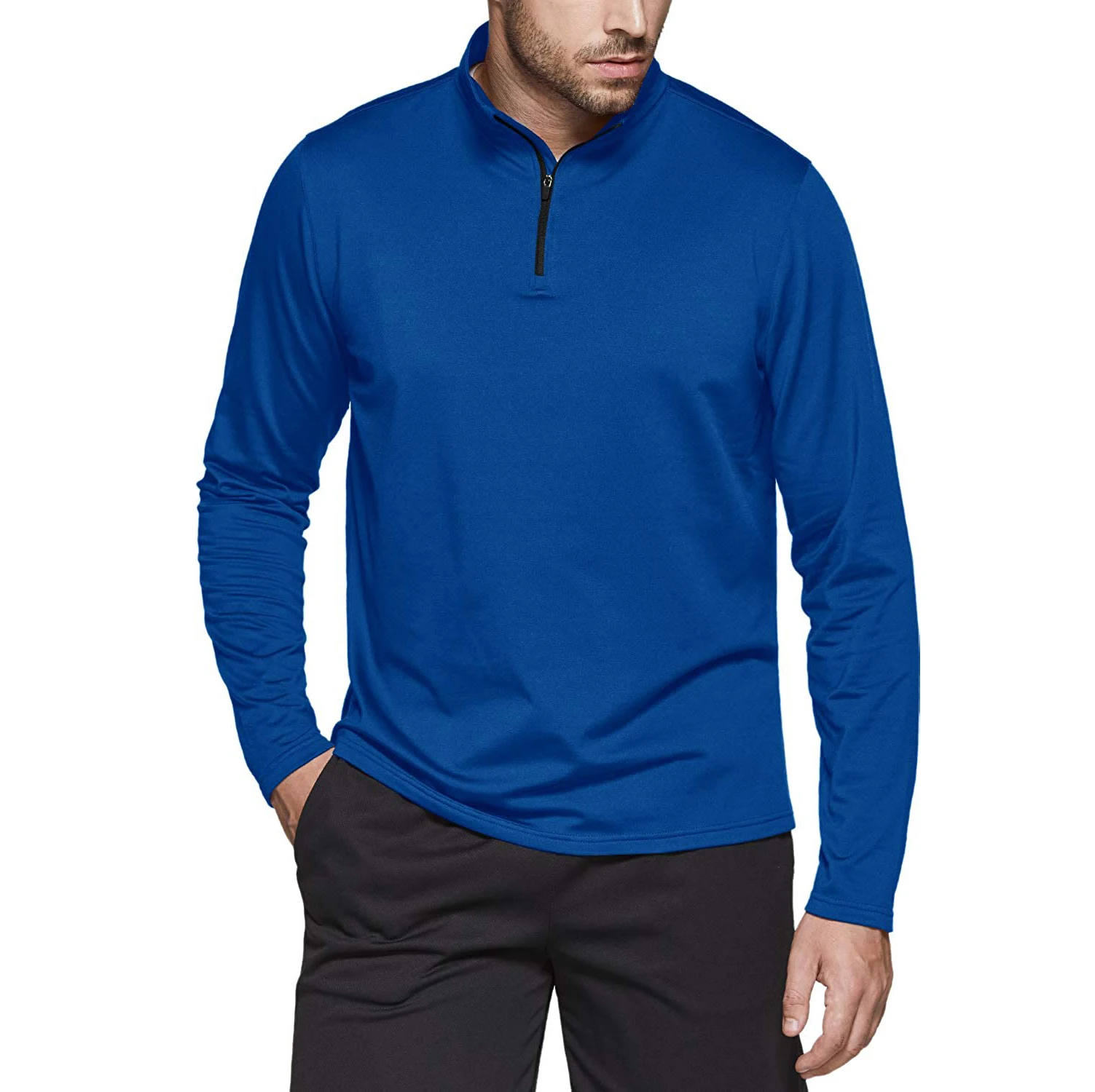 Wholesale Men's Quarter Zip Quick Drying Pullover Shirts Lightweight Running Sweatshirt Casual Wear
Wholesale Men's Quarter Zip Quick Drying Pullover Shirts Lightweight Running Sweatshirt Casual Wear