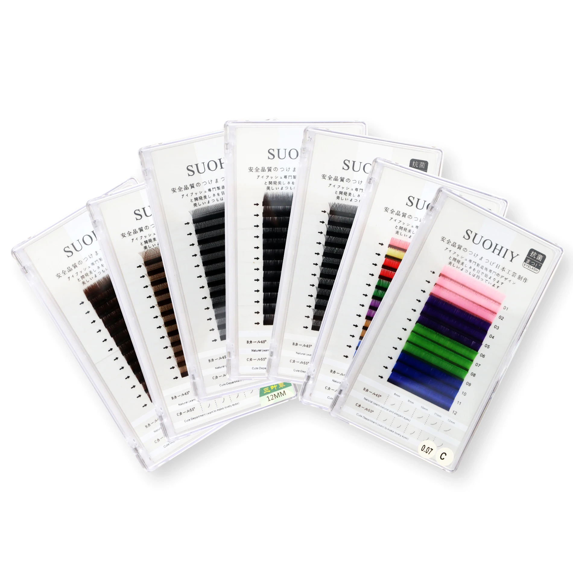 Easy Blooming Fan Eyelashes 0.05 thickness J.B.C.CC.D.DD Different Length Fast Fan Eyelashes Extension
Easy Blooming Fan Eyelashes 0.05 thickness J.B.C.CC.D.DD Different Length Fast Fan Eyelashes Extension